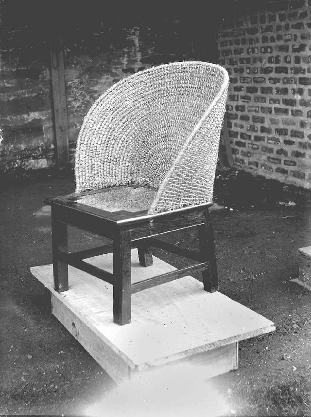 Fan backed Orkney chair