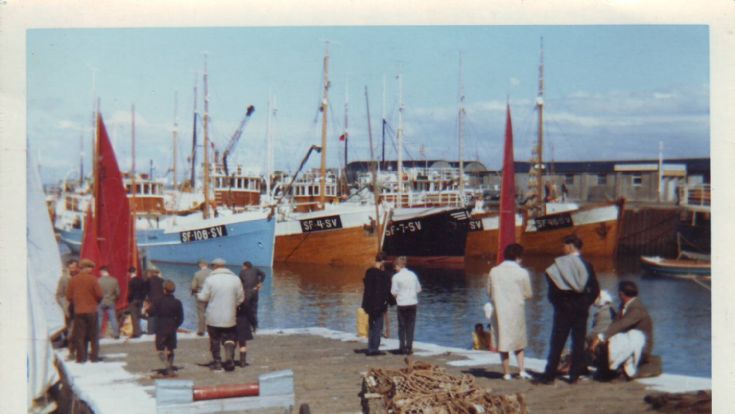Norwegian fishing boats Kirkwall Basin