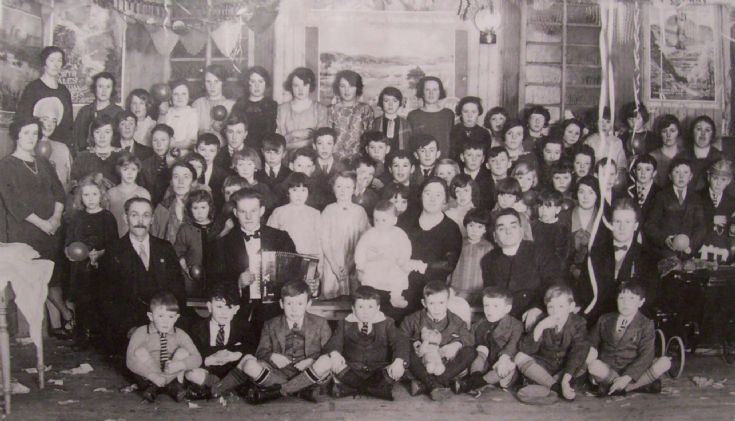 Sunday School Party, Rendall, 1929