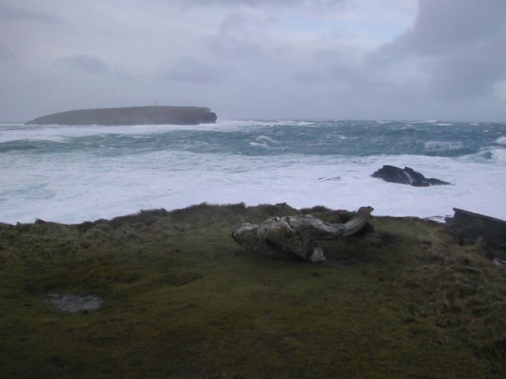 The Brough of Birsay in winter