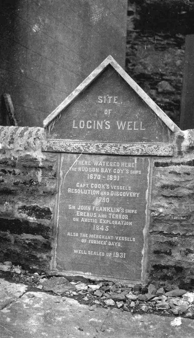 Site of Login's Well, Stromness.