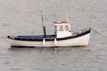 Pia Anderson built boat.