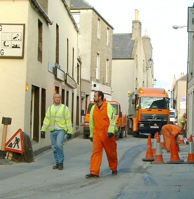 Bridge Street roadworks, 6th October