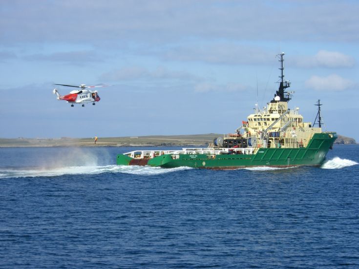 orkney off shore fire crew