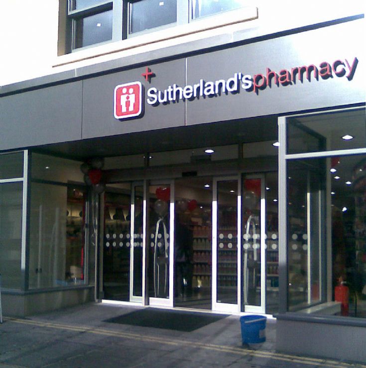 WHB Sutherland's new shop no 1