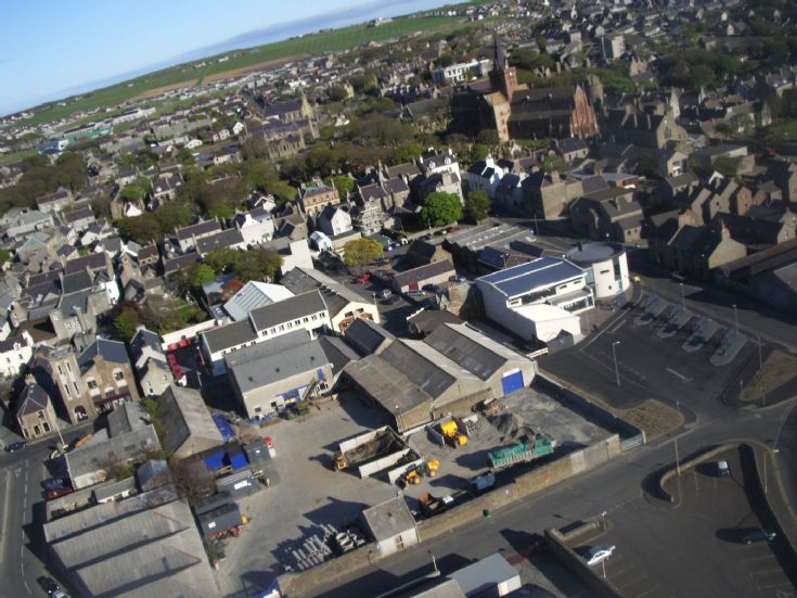 Kite camera view of Kirkwall