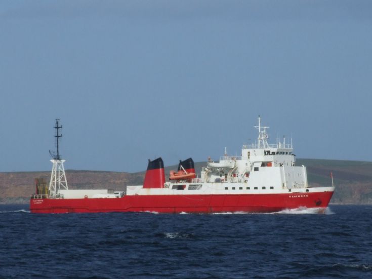 claymore seen from mv graemsay