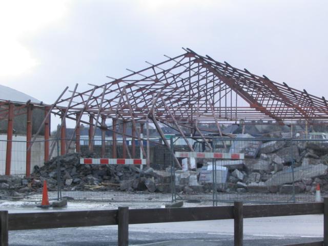 St Clair's Emporium demolition