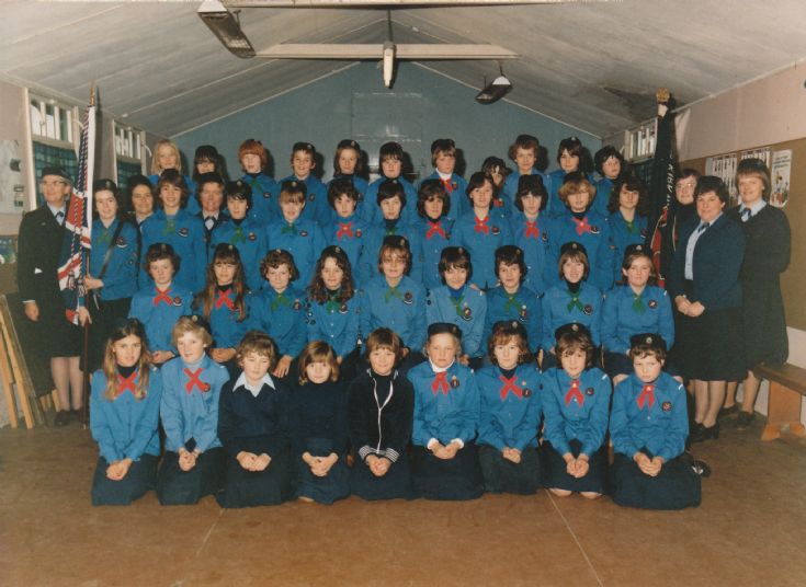 Kirkwall Girl Guides early 1980s