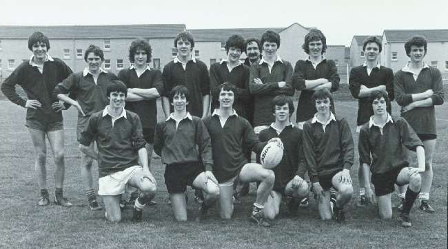 A KGS rugby team, 1981