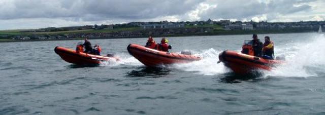 Sailing clubs' rescue boats