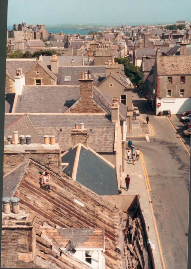 Looking North from Kirkwall Town Hall