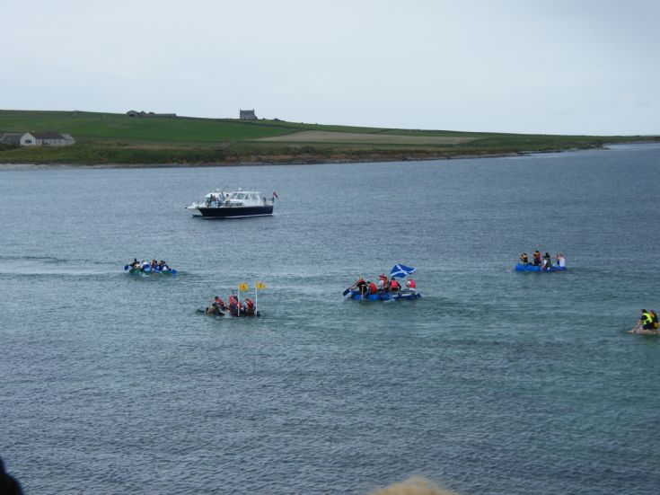 Raft race/Deerness Boat Show
