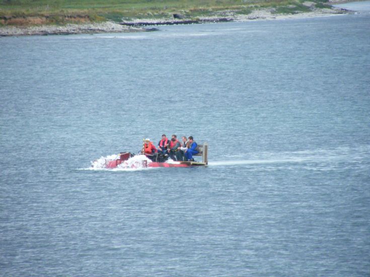 Motorised raft/Deerness Boat Show