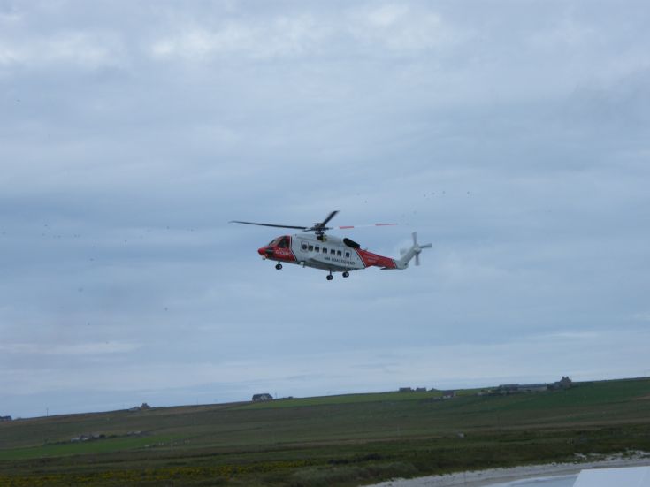 Coastguard Helicopter /Deerness Boat Show