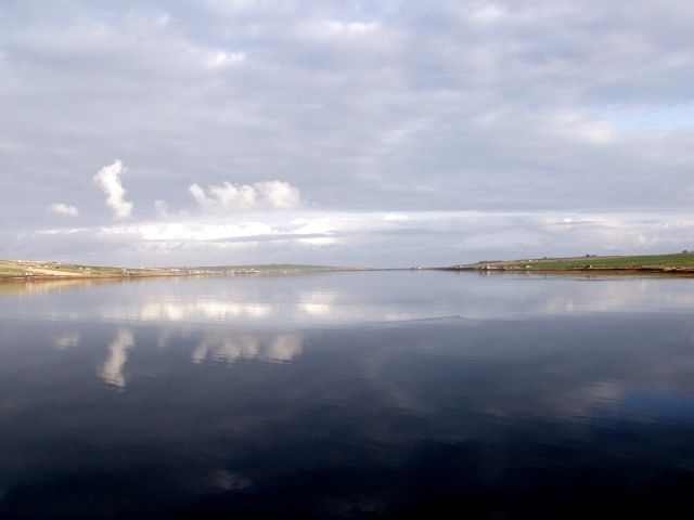 Water Sound, calm as a millpond