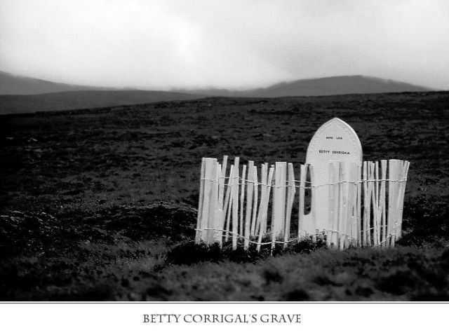 Betty Corrigal's grave