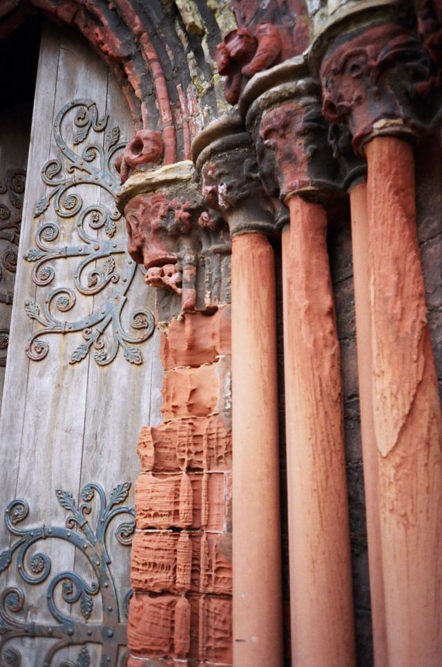 Erosion of Cathedral sandstone