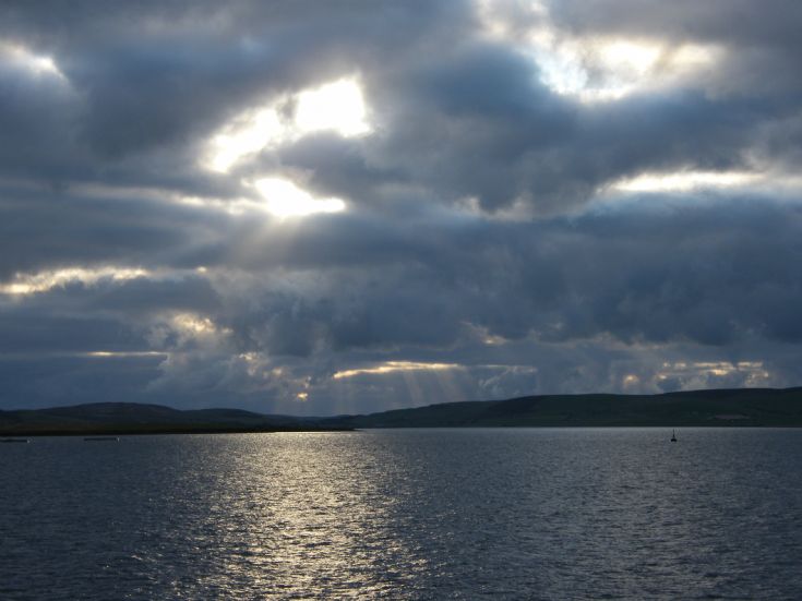 Harvest Sky over Bay of Firth