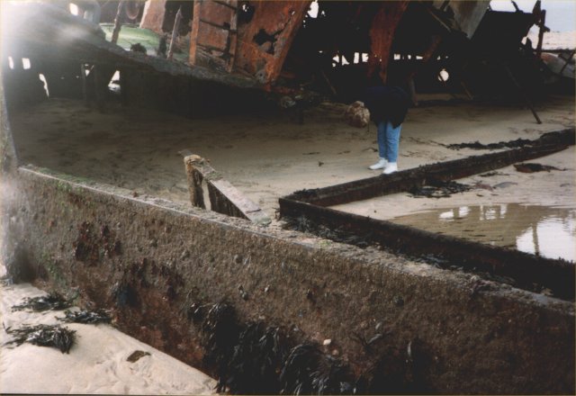 Blockship at Number 4 Barrier, 1993