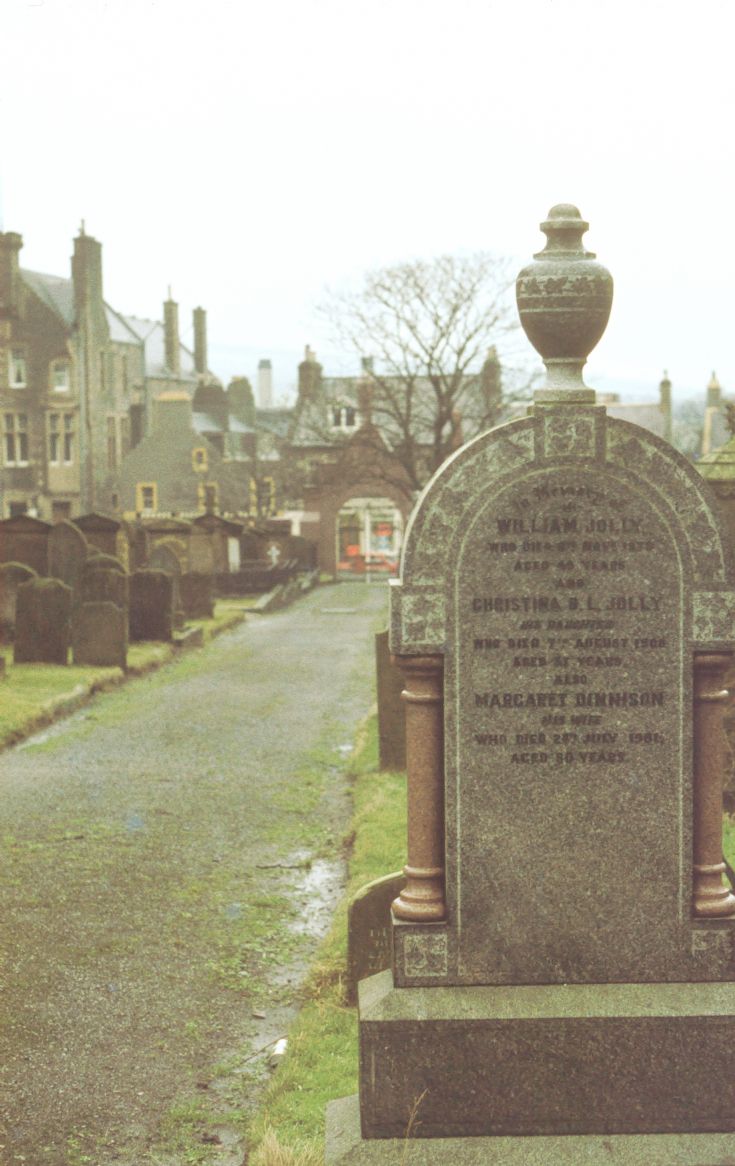 Kirkwall graveyard stele