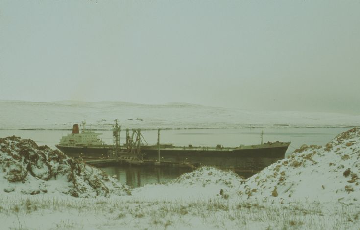 Shelltanker Neverita in Sullom Voe, Shetland