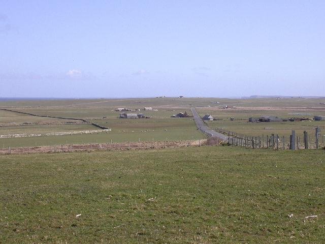 May 2006, looking towards Skelwick and Rapness
