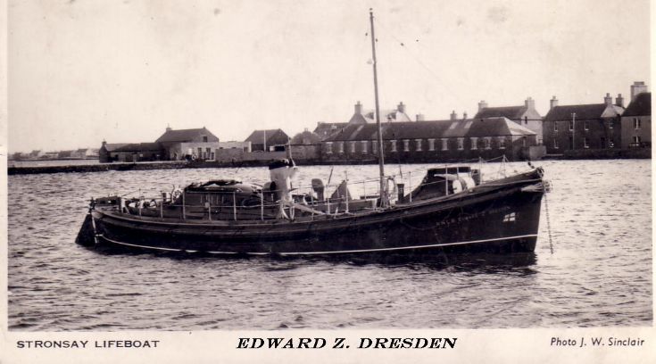 Stronsay Lifeboat, Edward  Z. Dresden