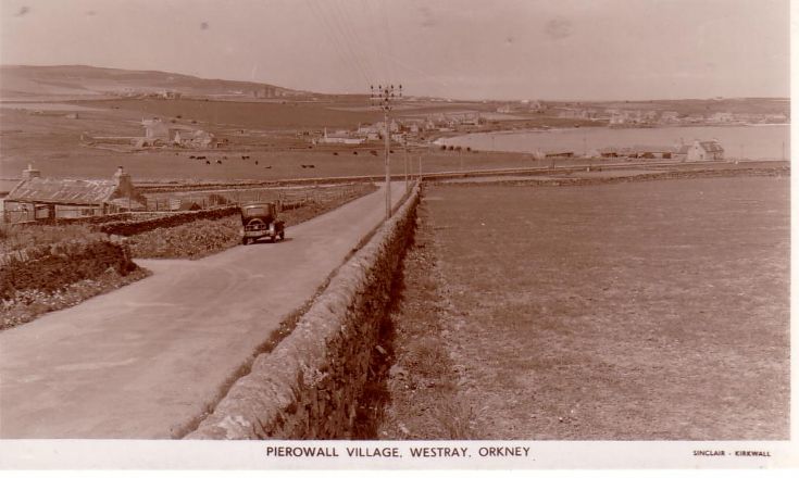 Pierowall Village, Westray.