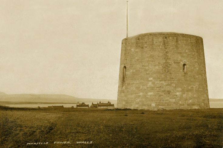  Martello tower at the sooth side