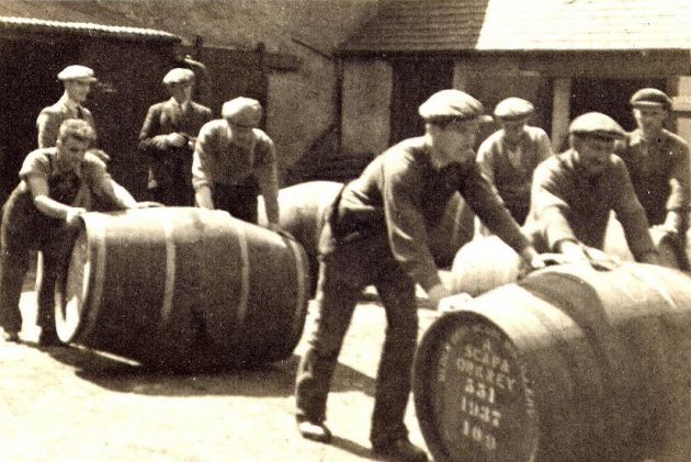 Reopening of Scapa Distillery after WW2