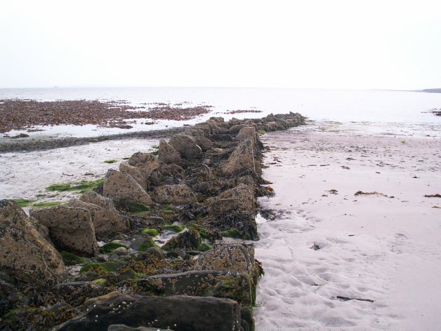 Old pier at Greentoft Bay, Eday