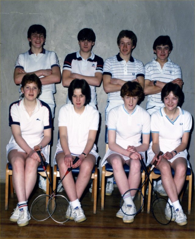 Orkney under 18 Junior Inter County badminton team