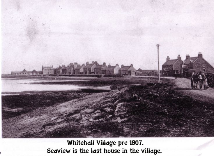 Whitehall Village, Stronsay, pre 1907.