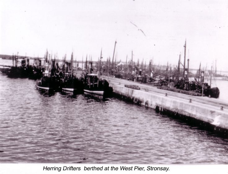 Herring Drifters at Stronsay