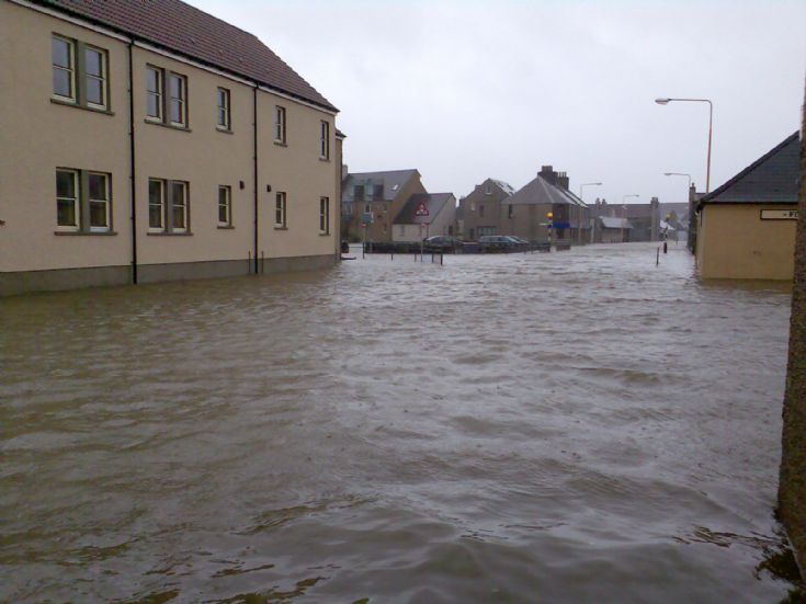 Junction Road under water
