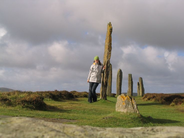 Self-portrait at the Ring of Brodgar
