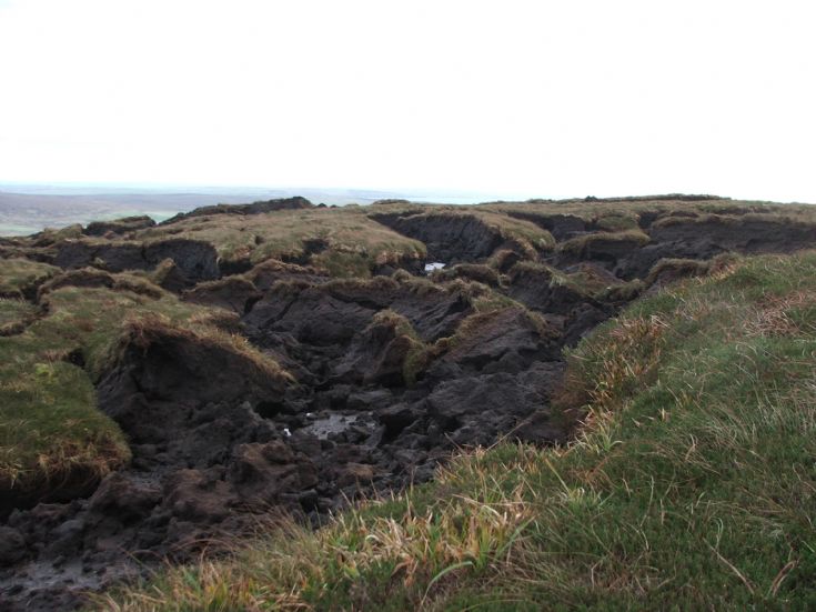 Landslide - at the top of the hill