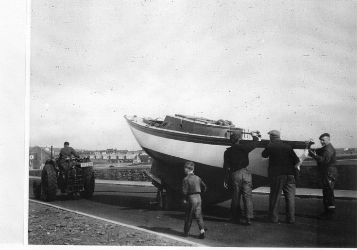 Barabel heading along the Ayre Road