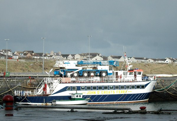 MV Pentland Venture in Wick harbour