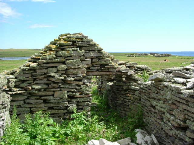 Ruined dwelling on Swona