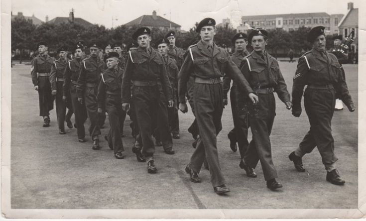 Cadets at Gordon Barracks Aberdeen