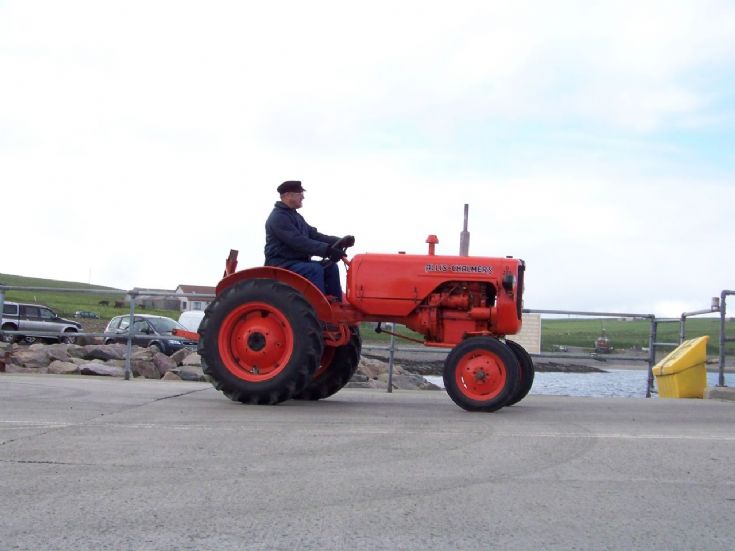 Vintage tractors visit Westray 2009