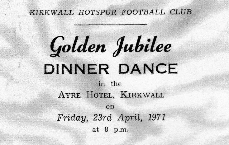 Hotspurs Golden Jubilee Ticket