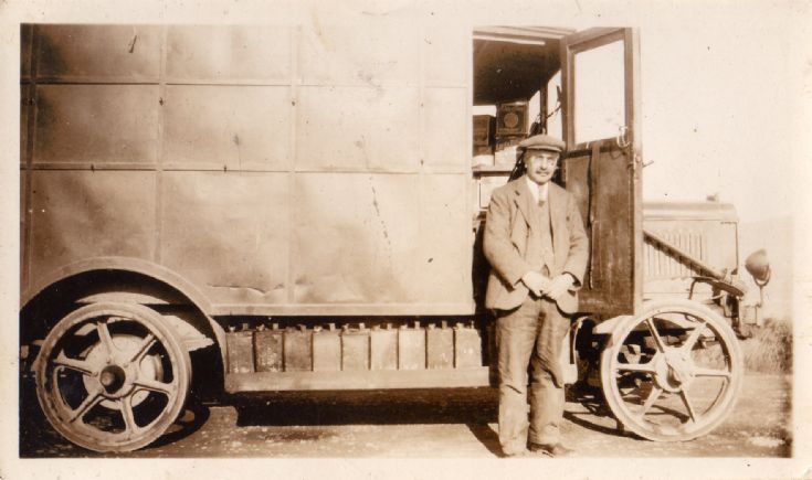 John Johnston and Vintage Van