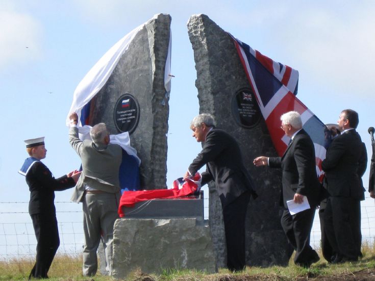 Arctic Convoys Memorial unveiled