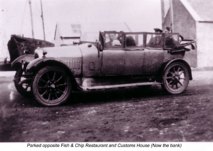 Car in Stronsay, 1928