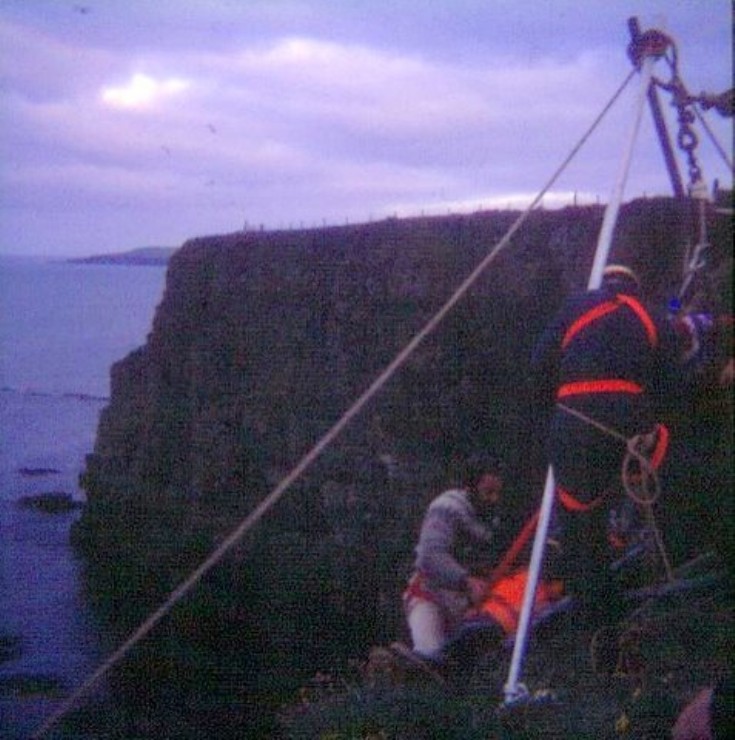 1974 Coastguard exercise in Deerness