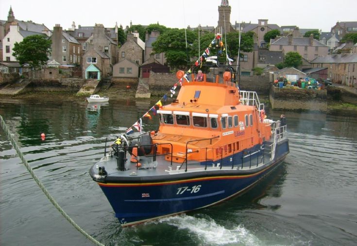 Stromness Lifeboat during Shopping Week
