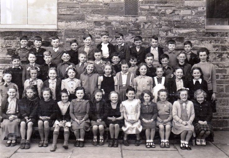 KIrkwall school photo, 1947 or 48
